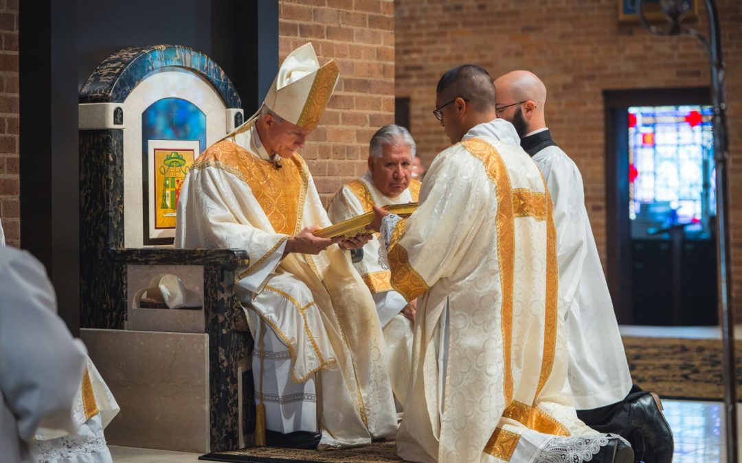 Bishop Strickland Ordains New Transitional Deacon in the Diocese of Tyler