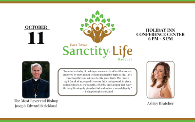 East Texas Sanctity of Life Banquet, Oct. 11, 2021