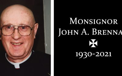 Msgr. John Brennan, One of Diocese’s Original Priests, Dies at 91