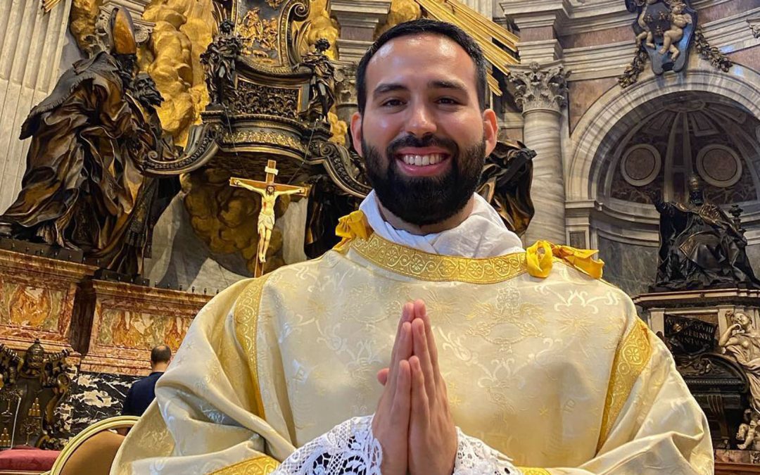 Mario Torres Ordained to Diaconate in Rome