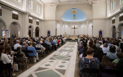 Flint Parish celebrates dedication of new church building