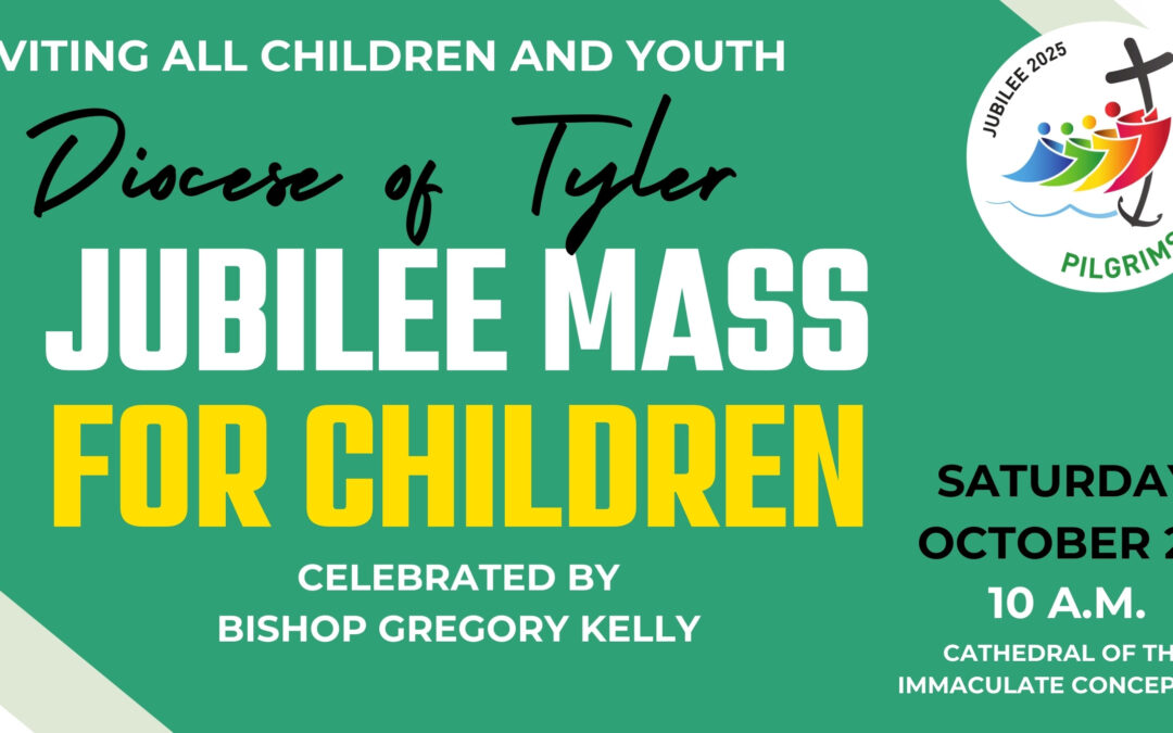 Jubilee Mass for Children Set for Oct. 25